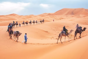 Camel Ride in Merzouga